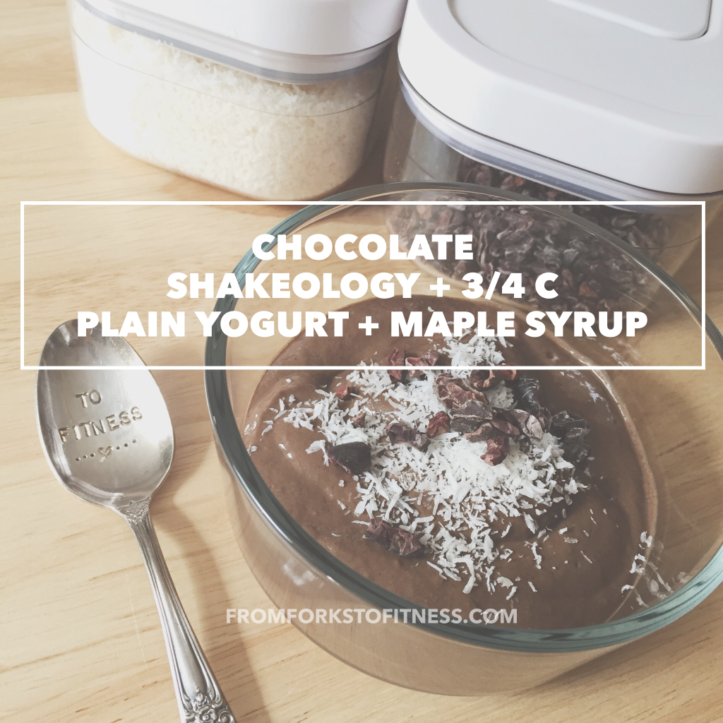 21 Day Fix: Chocolate Pudding | From Forks to Fitness