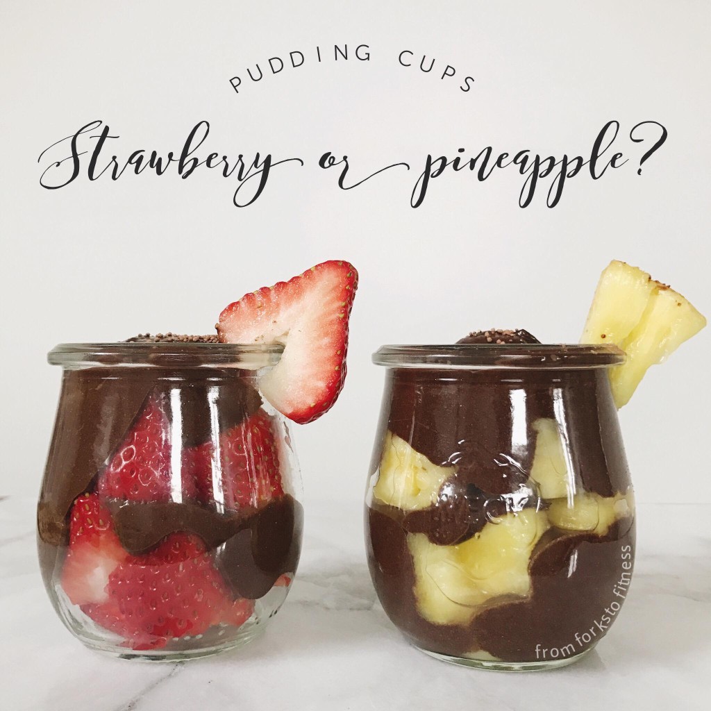 21 Day Fix: Chocolate Pudding Cups - From Forks to Fitness